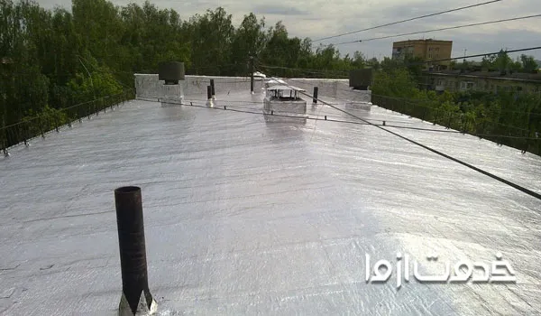 بهترین پوشش روی ایزوگام پشت بام