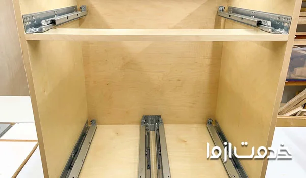 نصب کشو کابینت