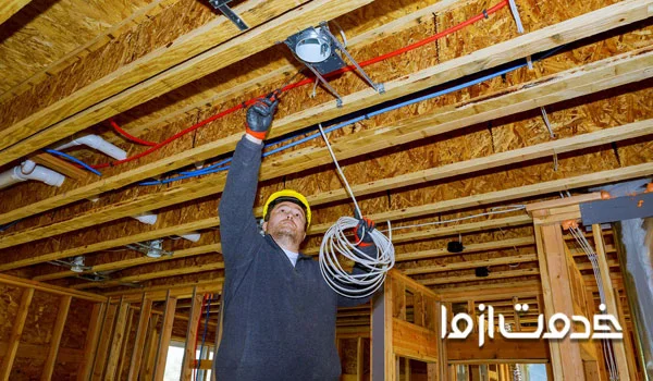 برق کشی ساختمان جدید