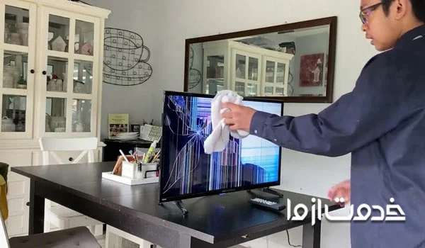 تعمیر تلویزیون پنل شکسته