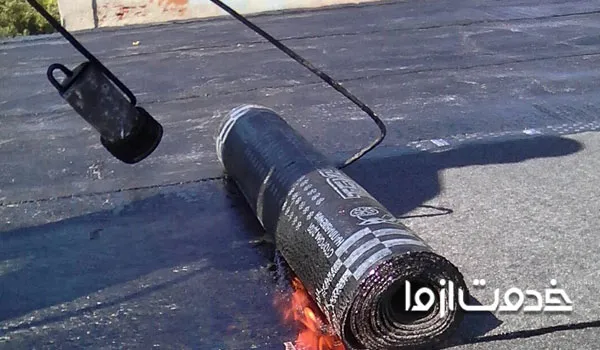 ایزوگام روی سیمان خیس