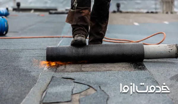 نحوه تعمیر ایزوگام باد کرده