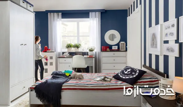 بهترین طراحی کناف اتاق خواب پسران