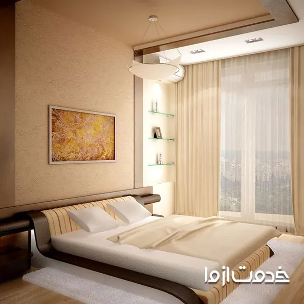 مدل کناف اتاق خواب زن و شوهر
