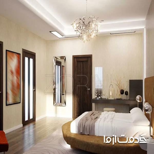 بهترین مدل کناف اتاق خواب دو نفره