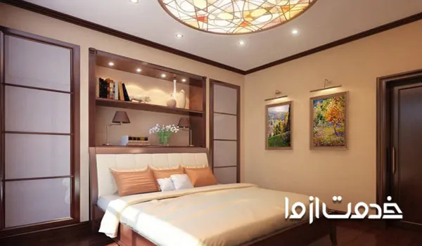 طراحی کناف اتاق خواب دخترانه