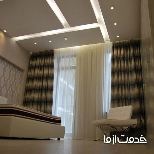 طراحی کناف برای اتاق خواب دختران