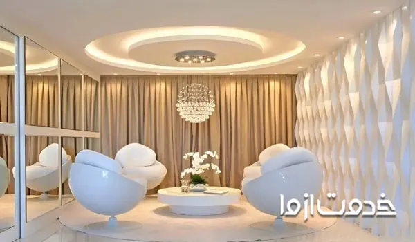 طرح کناف سقف پذیرایی