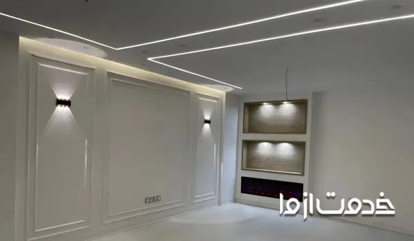 کناف سقف اشپزخانه و پذیرایی