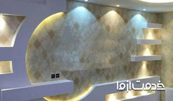 ایده نور مخفی کناف تلویزیون