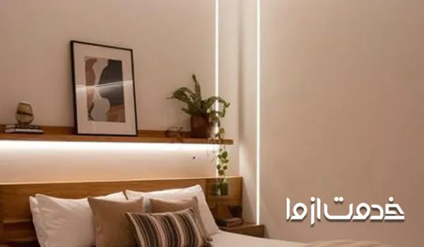 بهترین رنگ برای دکوراسیون اتاق خواب ساده و شیک