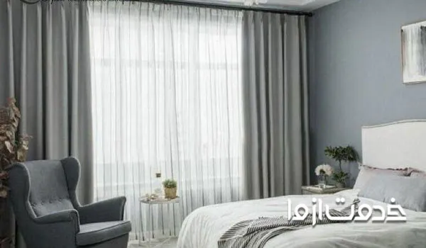 پرده مناسب دکور اتاق خواب