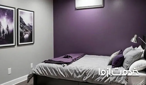 ایده انتخاب رنگ برای دکور اتاق خواب