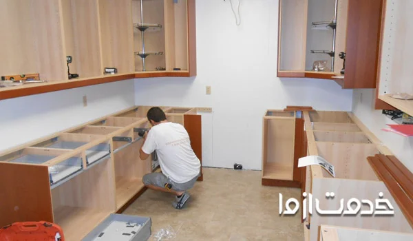 راهنمای جامع نصب کابینت آماده