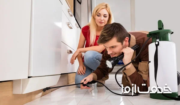 سم پاشی منازل در رشت