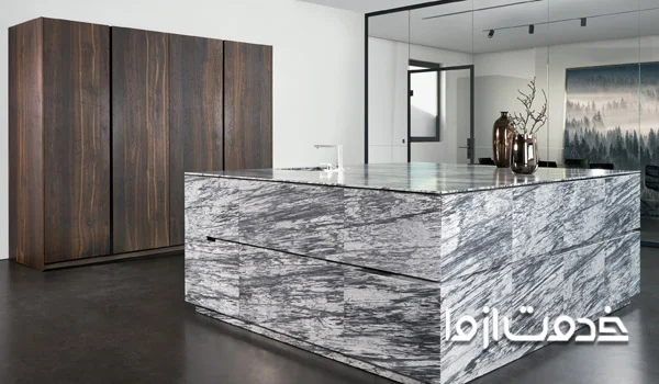 انواع کابینت تمام سنگ