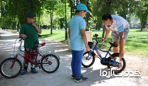 آموزش دوچرخه سواری مبتدی بزرگسال در تهران