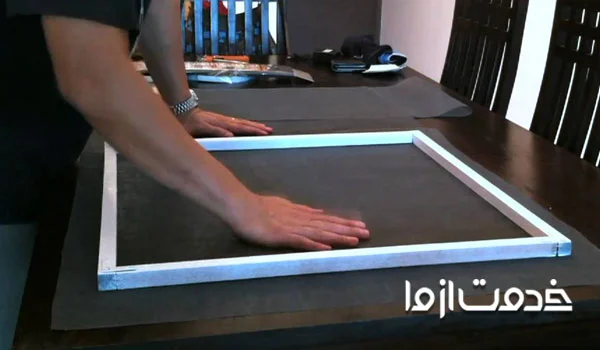 آموزش ساخت توری پنجره با داکت