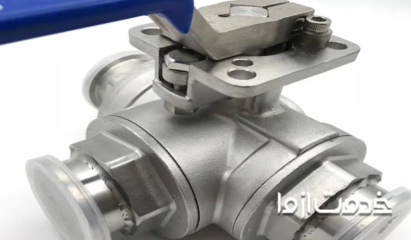 تعمیر شیر سه طرفه پکیج ایران رادیاتور