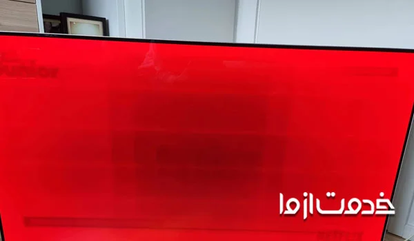 علائم سوختن لامپ تصویر تلویزیون