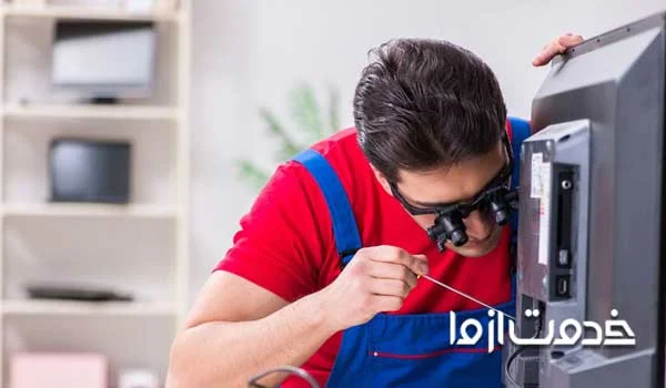 قیمت تعمیر ال سی دی شکسته تلویزیون