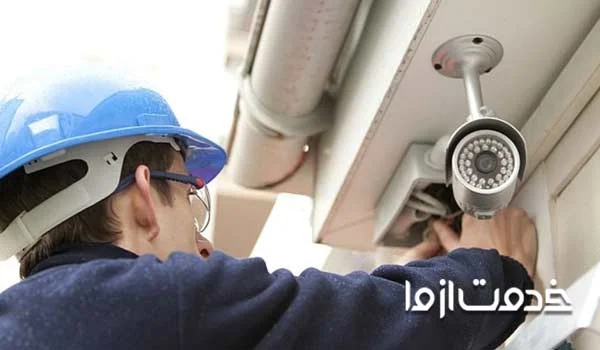 نصاب دوربین مداربسته در تبریز