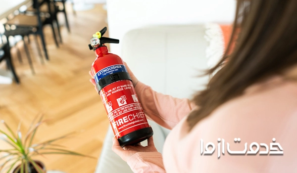 تهیه کپسول آتشنشانی برای خانه