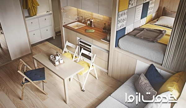 بازسازی آپارتمان 40 متری