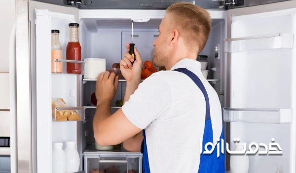 خرابی دمپر انتقال هوا یخچال دوو