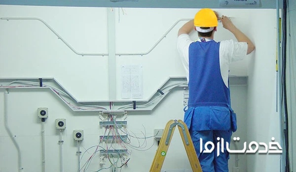 خدمات سیم&zwnj;کشی ساختمان تبریز