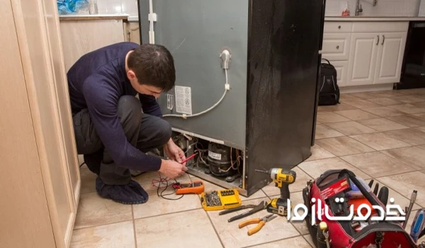 خدمات تعمیر یخچال ایستکول در محل