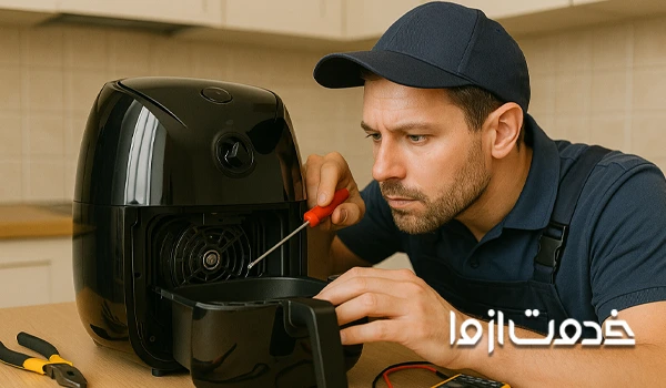 تعمیر علت جرقه زدن سرخ کن