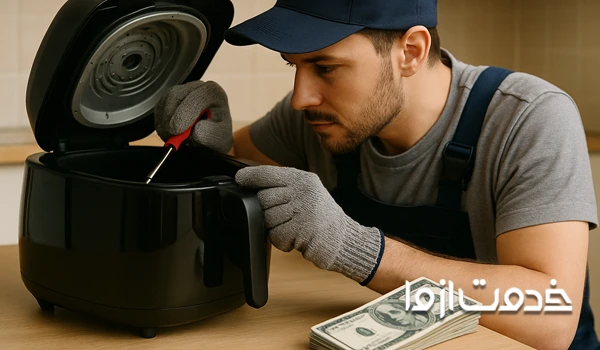 هزینه تعمیر و سرویس سرخ کن 
