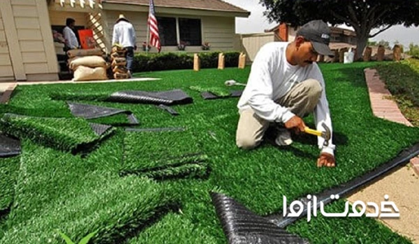 نصب چمن مصنوعی روی ایزوگام