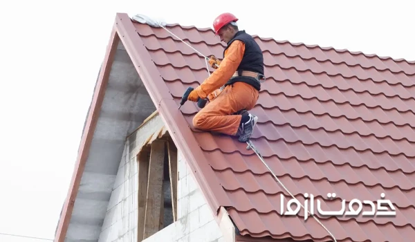 نصب ایزوگام شیروانی