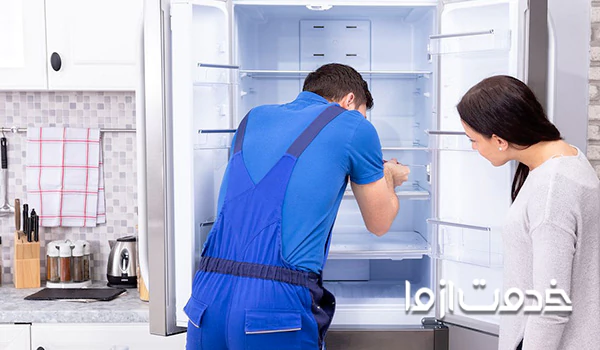 عیب یابی یخچال فریزر  الجی