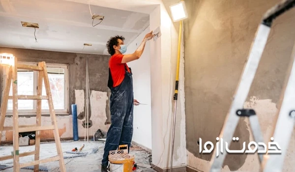 مراحل بازسازی آپارتمان 60 متری