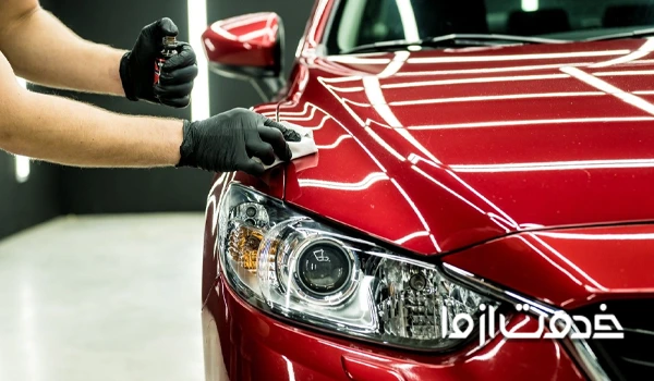 درخشندگی و براقیت سطح خودرو با سرامیک ماشین