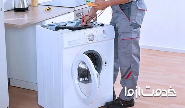 مراحل تعمیر برد لباسشویی اسنوا