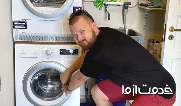 علت قفل شدن ماشین لباسشویی دوو