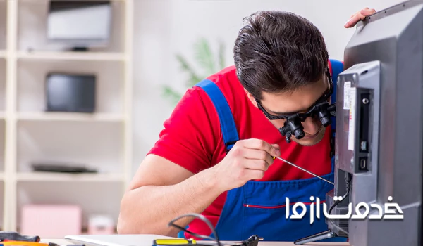 تعمیر روشن و خاموش شدن تلویزیون ایکس ویژن
