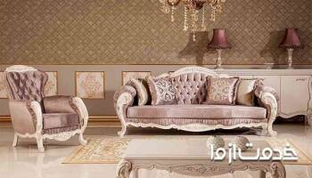 رنگ پارچه و چوب مبلمان استیل را چگونه انتخاب کنیم؟