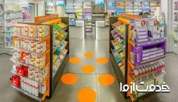 نحوه چیدمان قفسه در سوپرمارکت