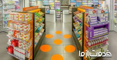نحوه چیدمان قفسه در سوپرمارکت