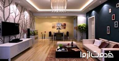 جدیدترین رنگ سقف پذیرایی و اتاق‌ها