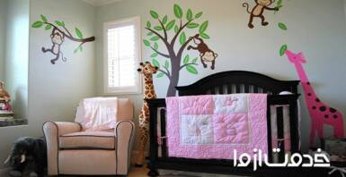 نکات و ایده برای رنگ آمیزی اتاق کودک