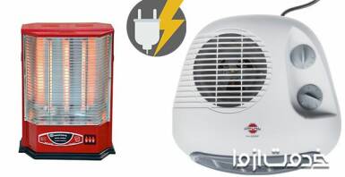 عیب یابی بخاری برقی