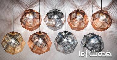 انواع لوستر اتاق خواب