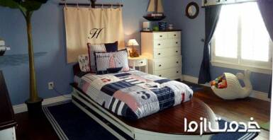 دکوراسیون اتاق خواب پسرانه