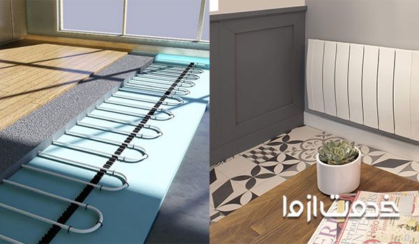 گرمایش از کف بهتر است یا رادیاتور و پکیج؟